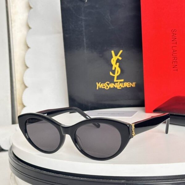 Saint Laurent Retro Cat-Eye Sunglasses UV400 – Luxury Designer Style