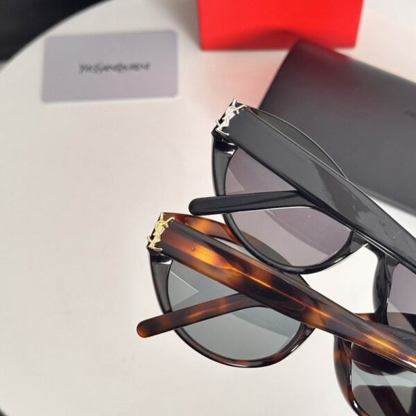 Saint Laurent Retro Cat-Eye Sunglasses UV400 – Luxury Designer Style