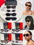 Saint Laurent Vintage Oval Cat-Eye Sunglasses