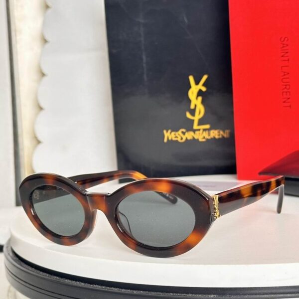 Saint Laurent Vintage Oval Cat-Eye Sunglasses