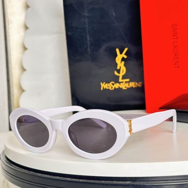 Saint Laurent Vintage Oval Cat-Eye Sunglasses