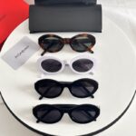 Saint Laurent Vintage Oval Cat-Eye Sunglasses