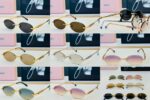 Miu Miu Vintage Oval Rimless Sunglasses – Luxury Minimalist Designer Shades