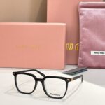 Miu Miu Iconic Square Frame Sunglasses – Luxury Acetate Collection