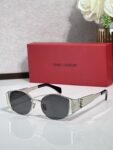Saint Laurent Oval Metal Sunglasses