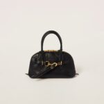 Aventure Nappa Leather Handbag Black Small