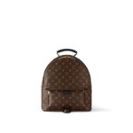 LOUIS VUITTON Palm Springs MM Monogram Print Leather Backpack, Medium, Women's, Brown