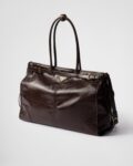 Prada Bonnie Oversized Leather Handbag
