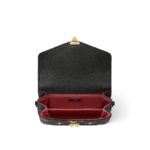 LOUIS VUITTON Pochette Metis Gold Hardware Letter Logo Cowhide Postman Bag Handbag Shoulder Bag Crossbody Bag Regular Women's Black Pinduobeige