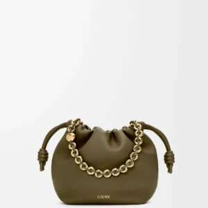 Mini Flamenco purse in mellow nappa lambskin