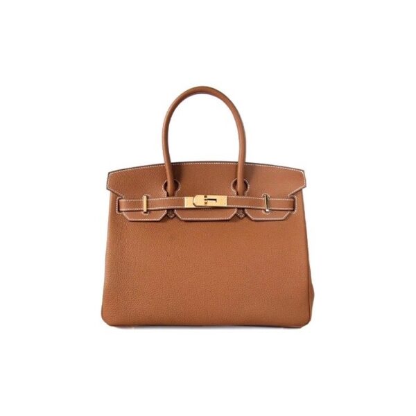 Hermès Birkin 25 with gold-plated hardware, fully hand-stitched togo