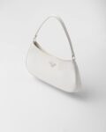 Prada Cleo Glossy Leather Shoulder Bag