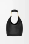 Small Squeeze bag in mellow nappa lambskin Black