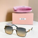 Miu Miu Square Gradient Sunglasses