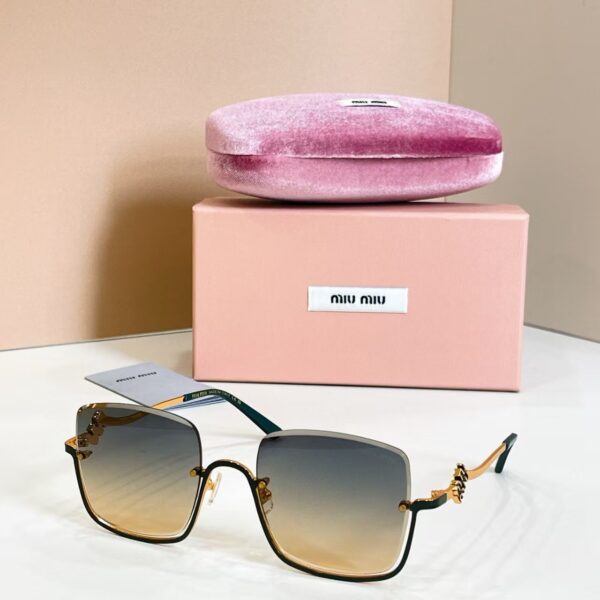 Miu Miu Square Gradient Sunglasses