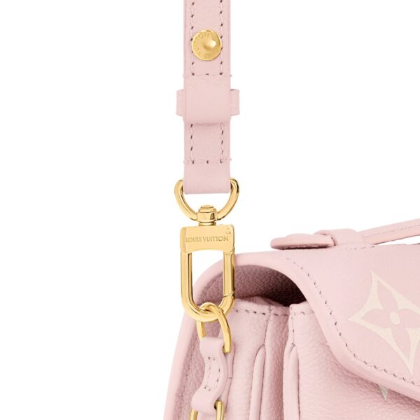 LOUIS VUITTON Pochette Metis EW Women's Small Messenger Bag, Pink