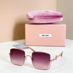 Miu Miu Square Gradient Sunglasses