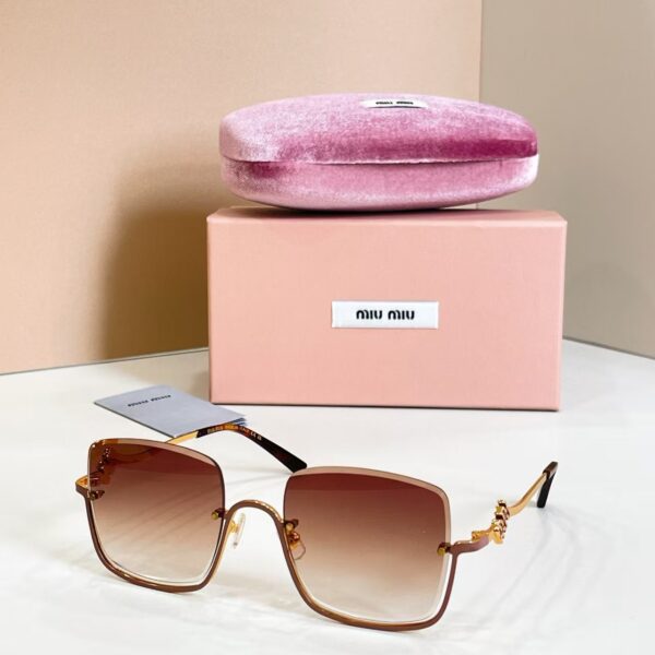 Miu Miu Square Gradient Sunglasses