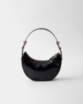Prada Arqué Naplak Painted Leather Shoulder Bag