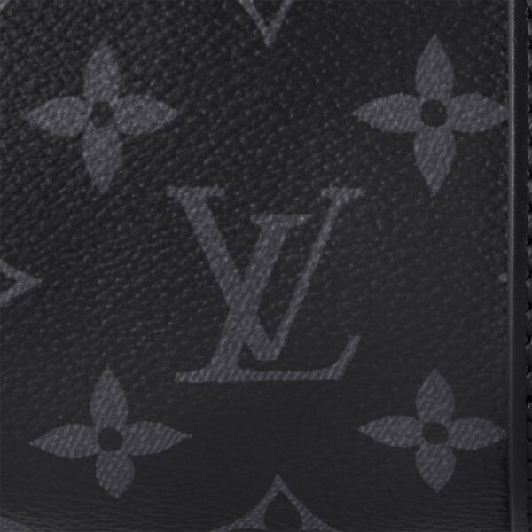 LOUIS VUITTON Keepall 25 with metal hardware, Monogram Black, adjustable shoulder strap  Shoulder/crossbody/tote bag for men, black and gray