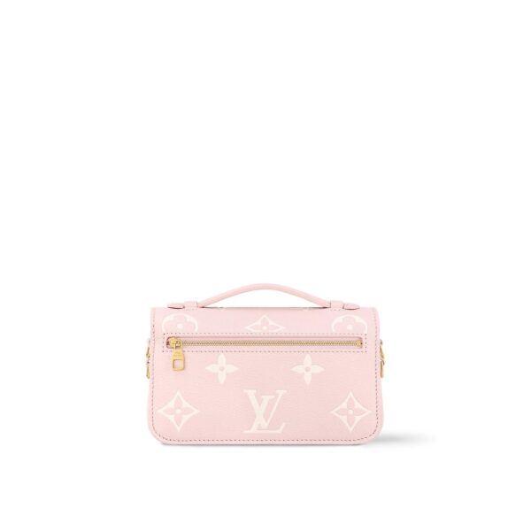 LOUIS VUITTON Pochette Metis EW Women's Small Messenger Bag, Pink
