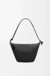 Mini Hammock hobo in classic calfskin Black