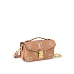 LOUIS VUITTON Pochette Metis EW Women's Small Messenger Bag, Brown
