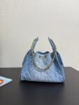 CHANEL 25 small denim handbag