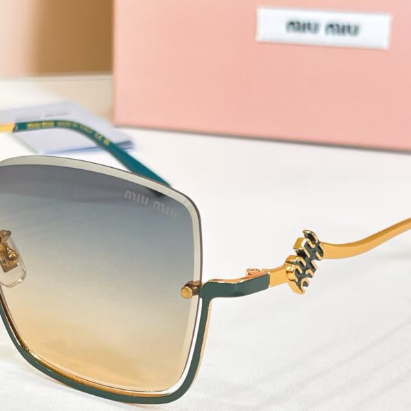 Miu Miu Square Gradient Sunglasses