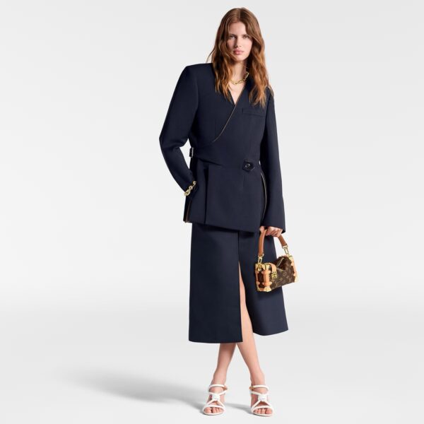 LOUIS VUITTON SIDE TRUNK Side Trunk PM Detachable and Adjustable Shoulder Strap Soft Case Canvas Crossbody Bag for Women Monogram