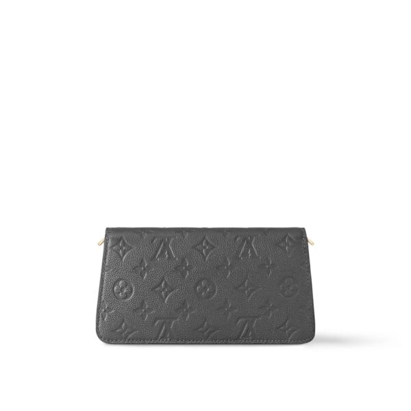 LOUIS VUITTON Metis Detachable Chain Lock Opening Leather Shoulder Cross Bag for Women, Grey