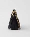 Prada Re-Edition 1995 Chaîne Re-Nylon Mini Handbag black