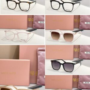 Miu Miu Iconic Square Frame Sunglasses – Luxury Acetate Collection