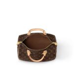 LOUIS VUITTON Speedy 30 Detachable and Adjustable Shoulder Strap Monogram-Printed Canvas Crossbody Handbag for Women, Brown