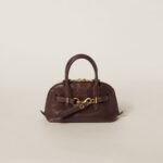 Aventure Nappa Leather Handbag Shrubby Oak Color