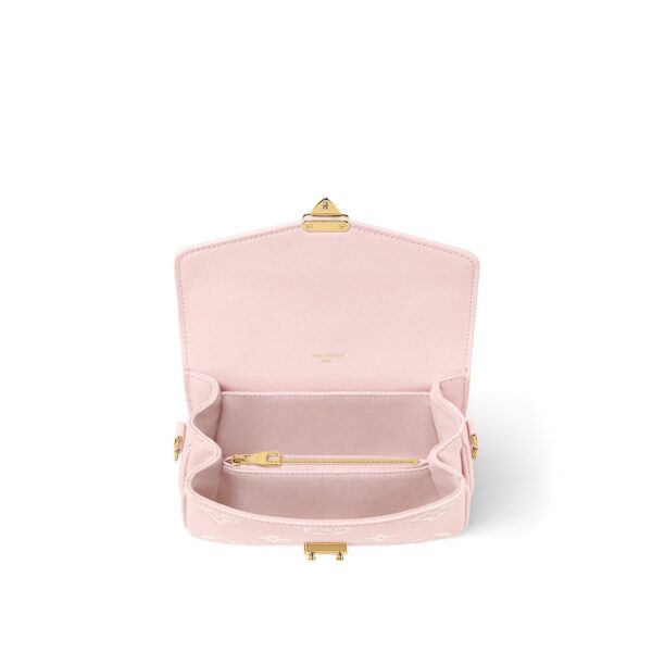 LOUIS VUITTON Pochette Metis EW Women's Small Messenger Bag, Pink