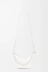 Mini Hammock hobo in classic calfskin Soft White