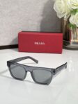 Prada Milano Bold Rectangular Sunglasses – Premium Acetate Frame with UV Protection