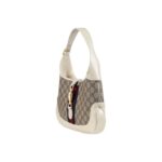 JACKIE 1961  SMALL SHOULDER BAG  white and tan two-tone