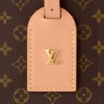 LOUIS VUITTON Petite Boite Chapeau Monogram All-Over Print Single-Compartment Round Clutch, Coated Canvas and Leather, Shoulder/Handbag, Women's, Brown