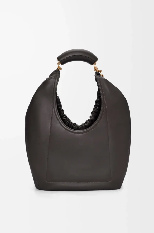 Medium Squeeze bag in mellow nappa lambskin Black