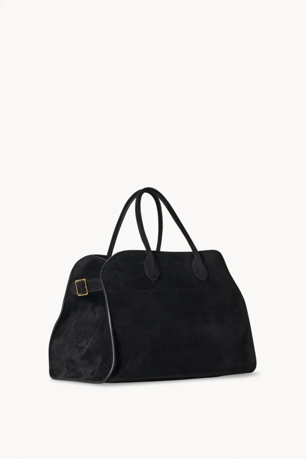 Soft Margaux 15 Bag in Suede Soft leather in black