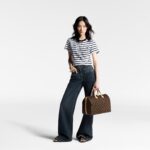 LOUIS VUITTON Speedy 35 Detachable and Adjustable Shoulder Strap Monogram-Printed Canvas Crossbody Handbag for Women, Brown