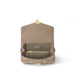 LOUIS VUITTON Pochette Metis EW Small Messenger Bag for Women in Latte Gray