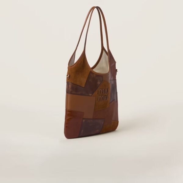 IVY Leather Patchwork Handbag