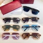 Trending Rimless Sunglasses – Luxury Aviator Style