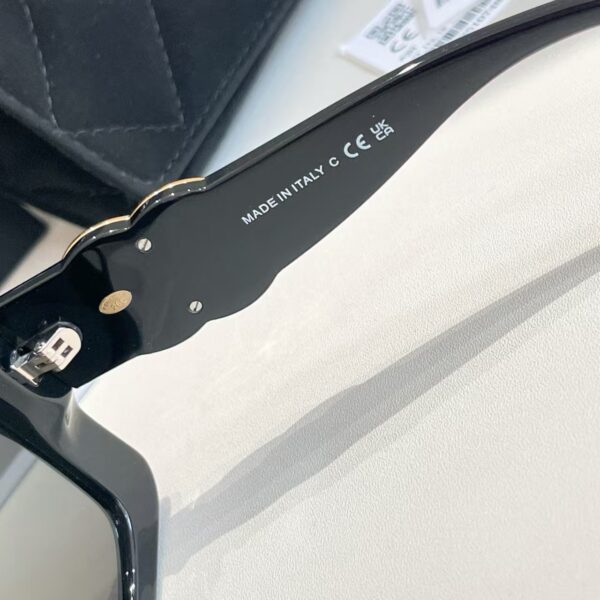 Chanel Oversized Square Frame Sunglasses – Bold Double CC Statement