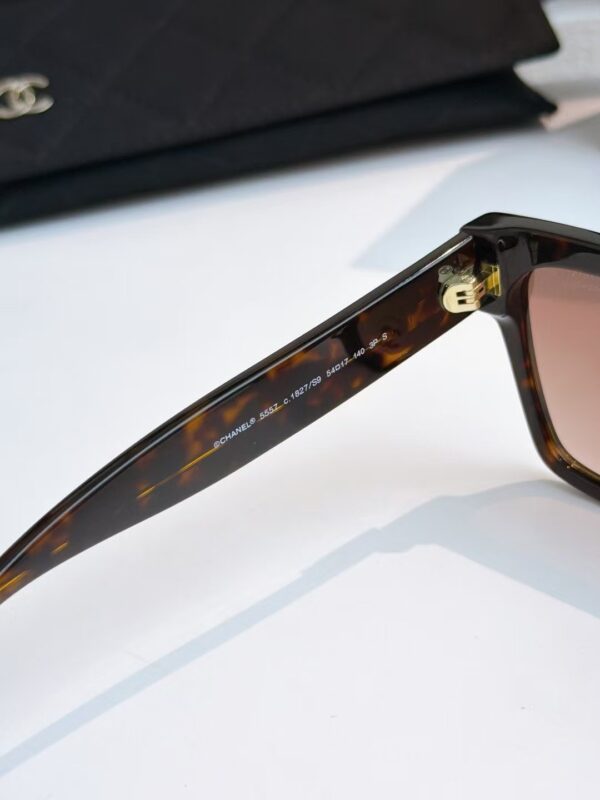 Chanel Oversized Square Sunglasses – Signature Double CC Detail