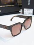 Chanel Oversized Square Sunglasses – Signature Double CC Detail