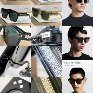 Dior CD Diamond Square Sunglasses